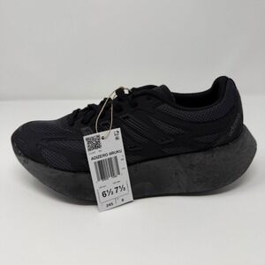 Adidas Adizero Aruku Women's 7.5 / Men's 6.5 Black Running Shoes JH7772 NWT